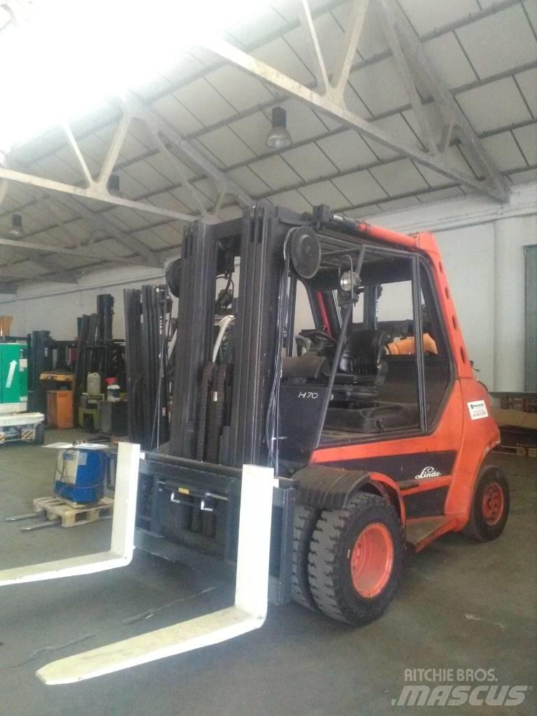 Linde H70GLP Камиони с АГУ