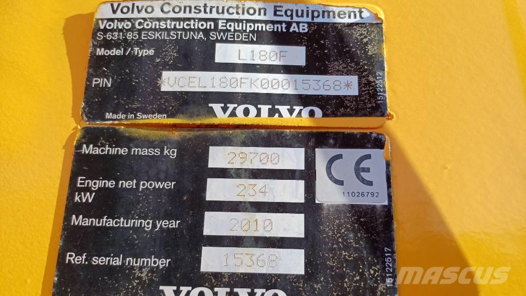 Volvo L 180 F Колесни товарачи