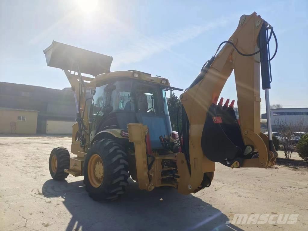 CAT 416F Товарач със заден ексватор