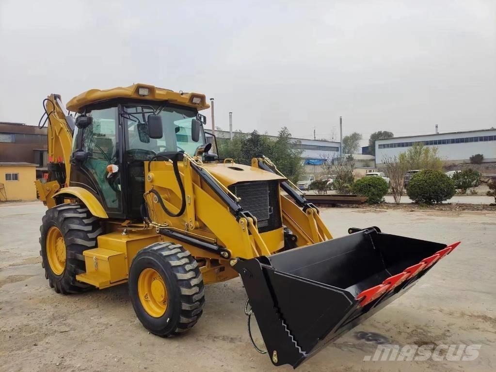 CAT 416F Товарач със заден ексватор