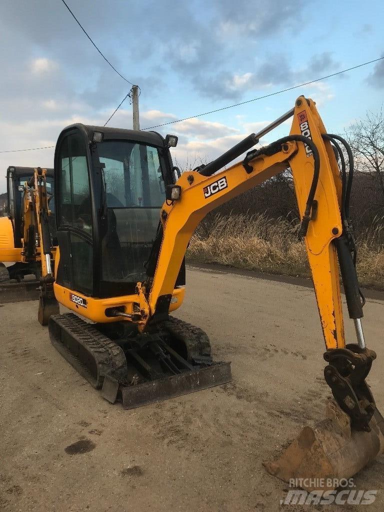 JCB 8020 Мини екскаватори < 7 т