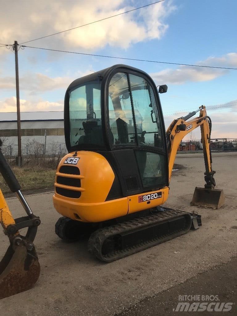 JCB 8020 Мини екскаватори < 7 т