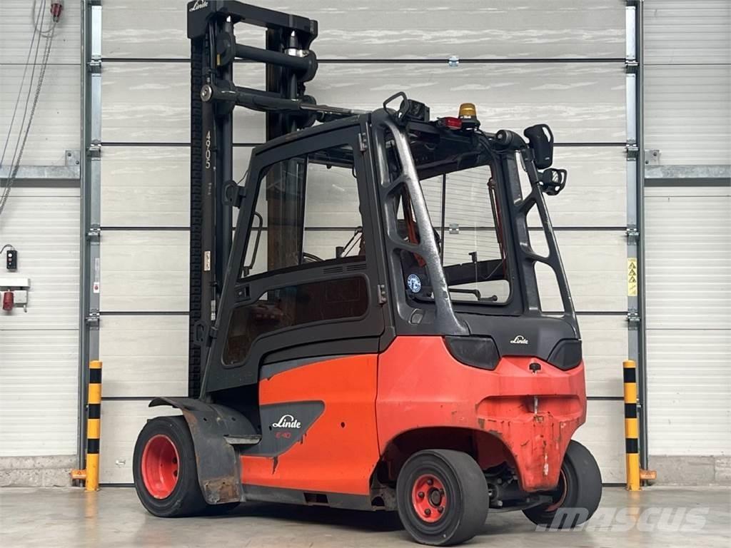 Linde E40H-01/600 Електрически вилични кари-повдигачи