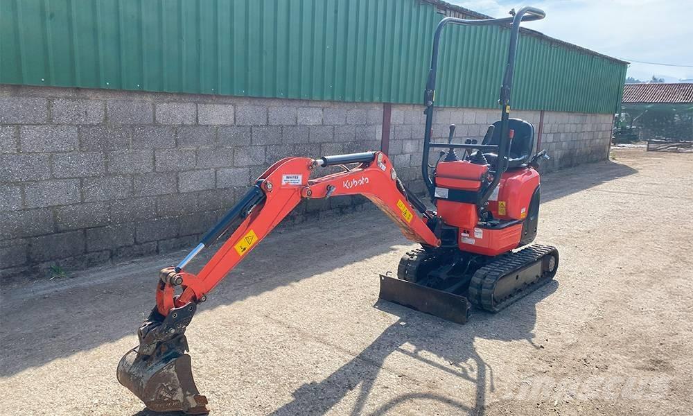 Kubota K 008-3 Мини екскаватори < 7 т