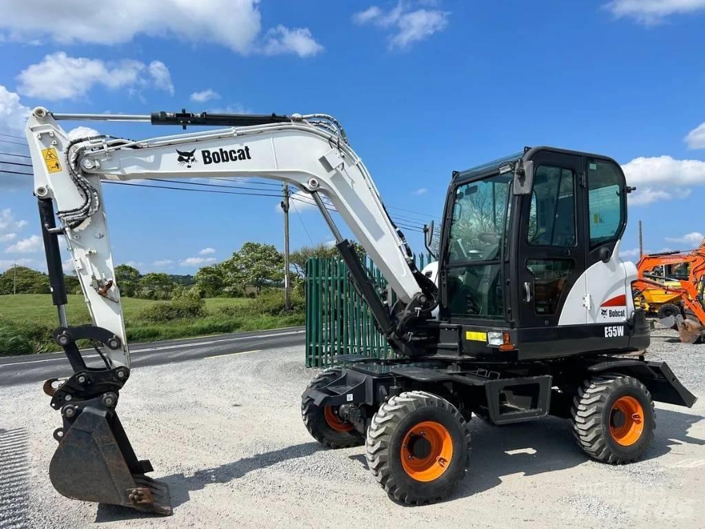 Bobcat E 55 W Колесни екскаватори