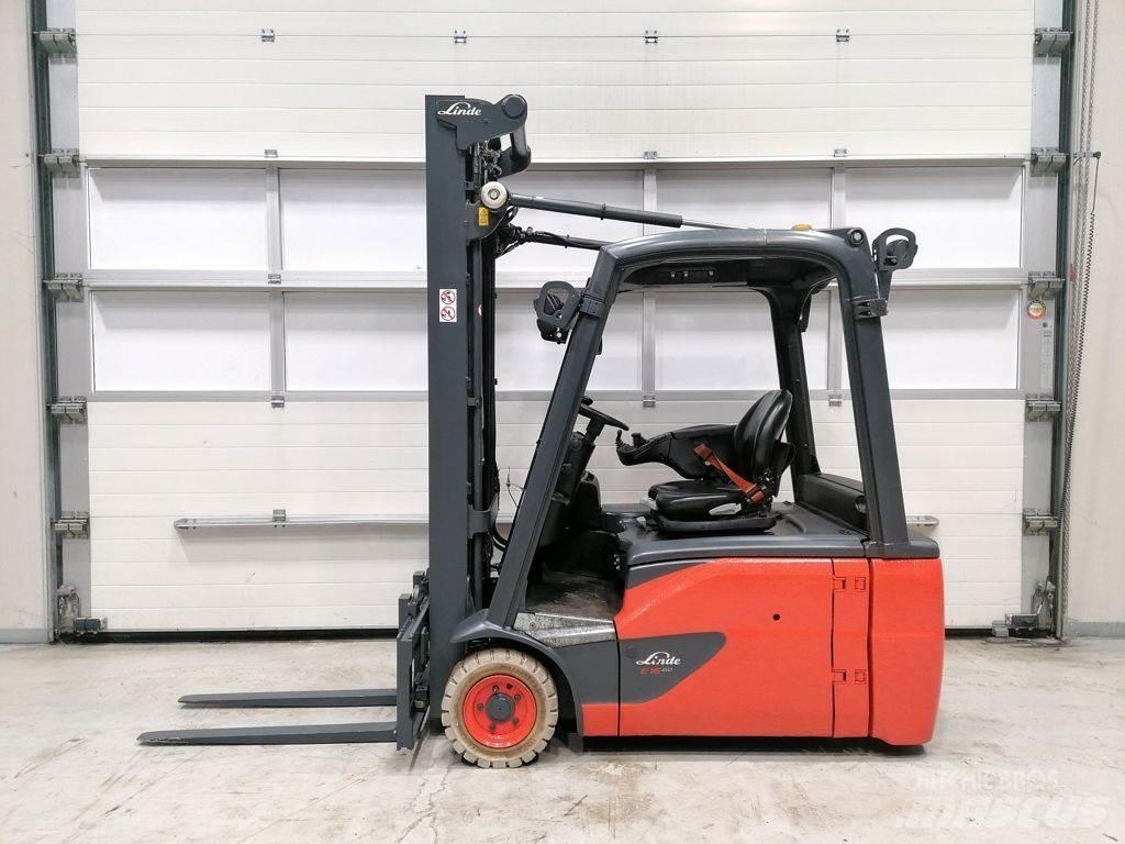 Linde E16L-02 Електрически вилични кари-повдигачи