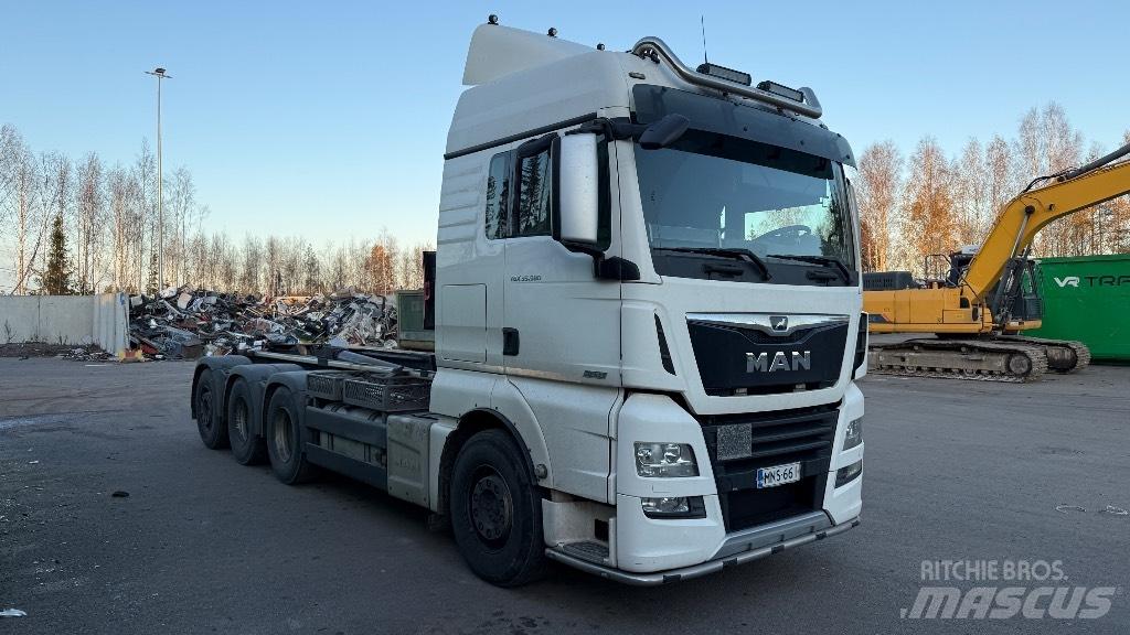 MAN TGX 35.580 Камиони с кран с кука