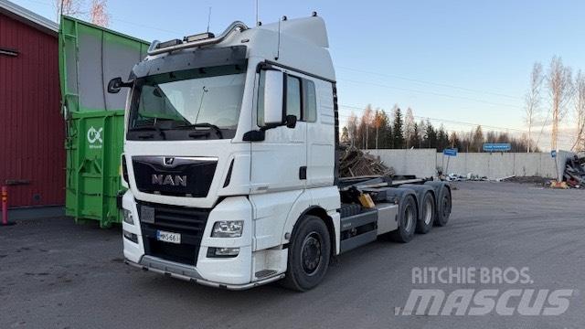 MAN TGX 35.580 Камиони с кран с кука
