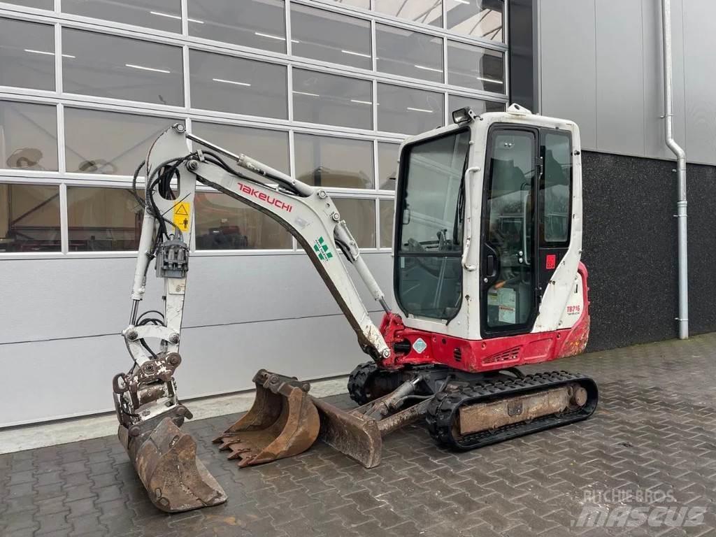 Takeuchi TB216 Мини екскаватори < 7 т