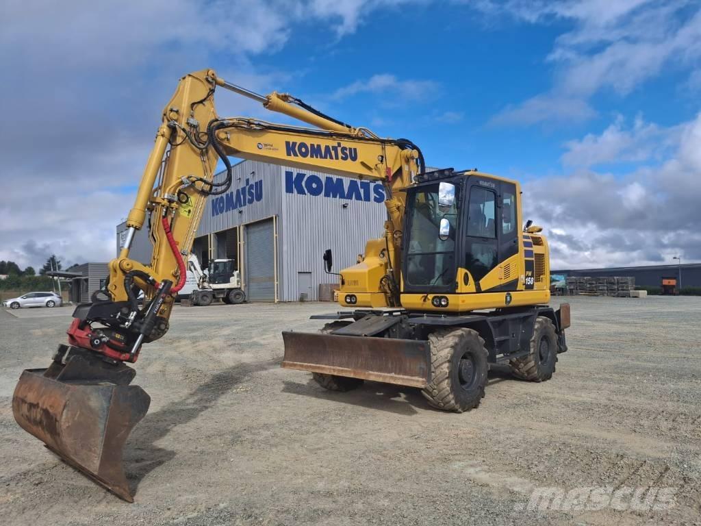 Komatsu PW158-11 Колесни екскаватори