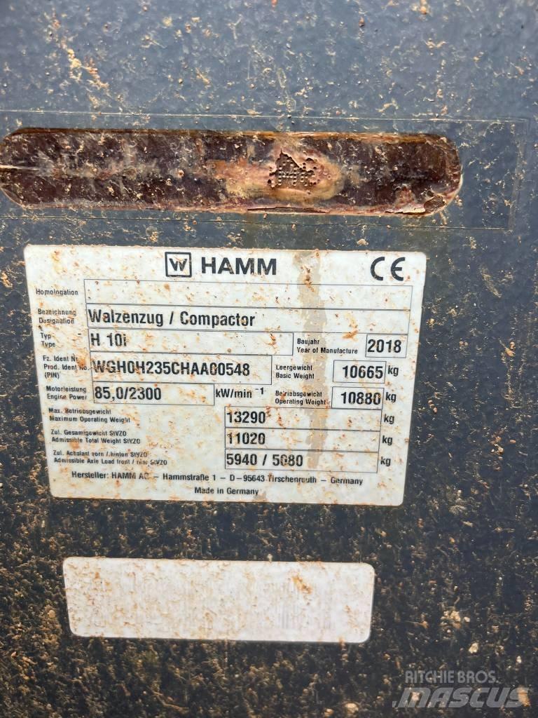 Hamm H10i Уплътнители за почва
