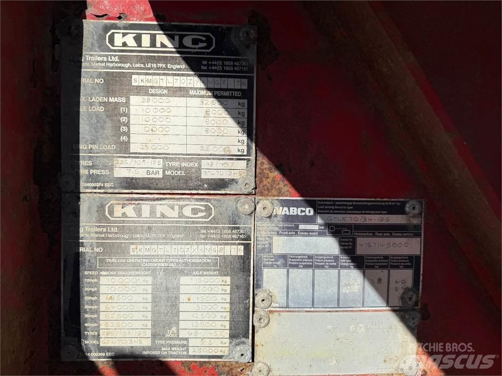 King PPV Lavetti Нискотоварни полуремаркета
