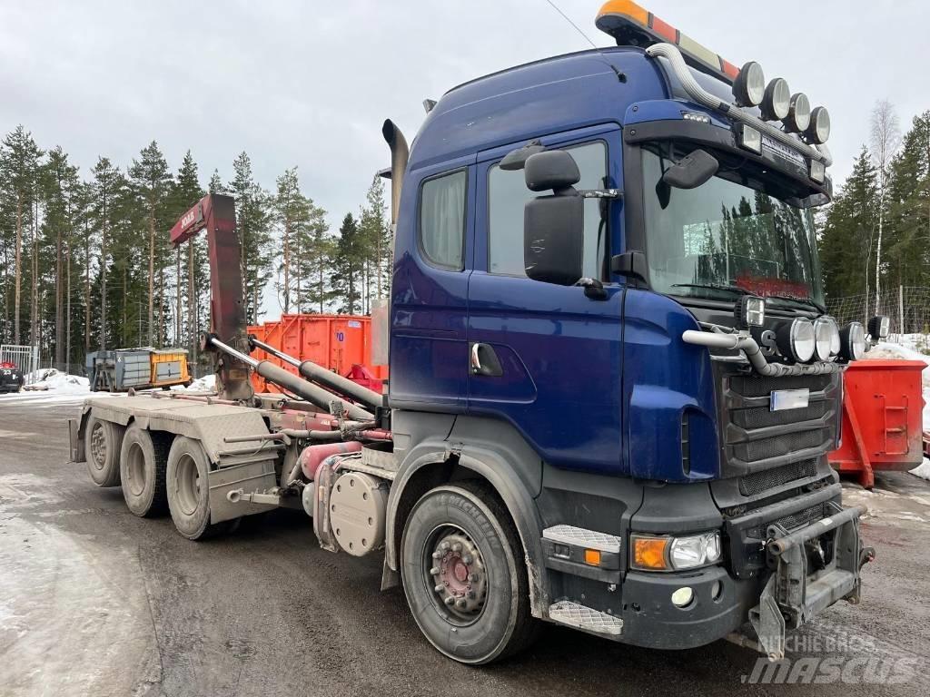 Scania R 500 Камиони с кран с кука