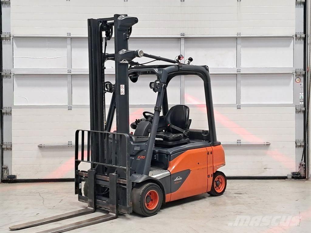 Linde E20PL-02 Електрически вилични кари-повдигачи