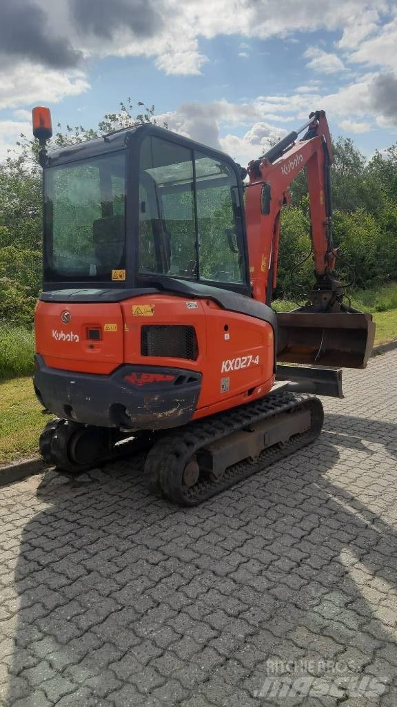 Kubota KX027-4 Мини екскаватори < 7 т