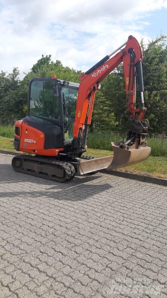 Kubota KX027-4 Мини екскаватори < 7 т