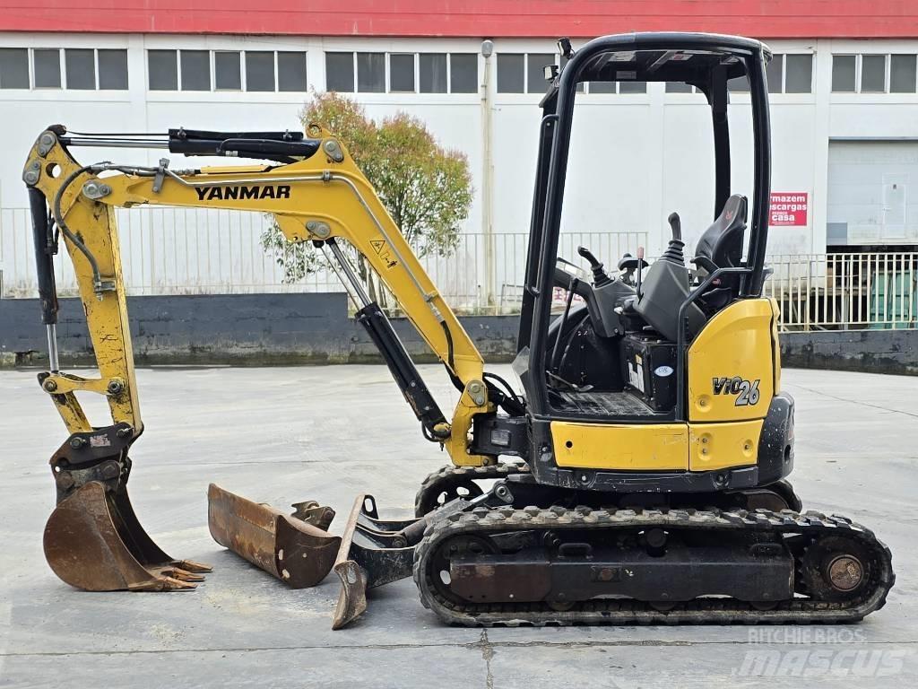 Yanmar VIO 26-6 Мини екскаватори < 7 т