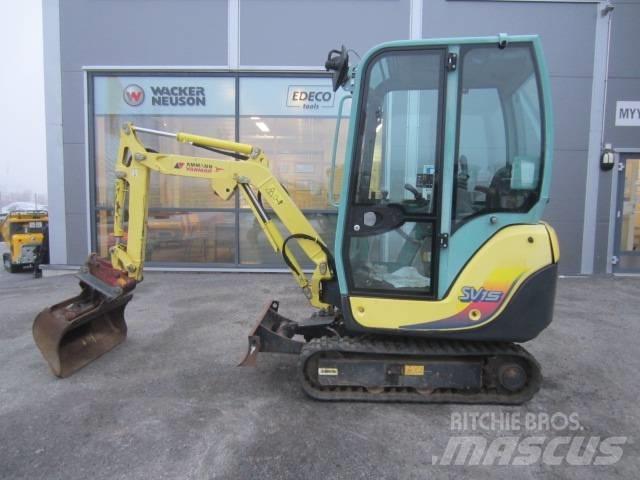 Yanmar SV 15 Мини екскаватори < 7 т