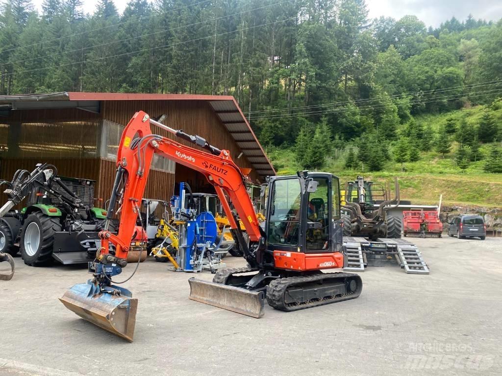 Kubota KX 060-5 Мини екскаватори < 7 т