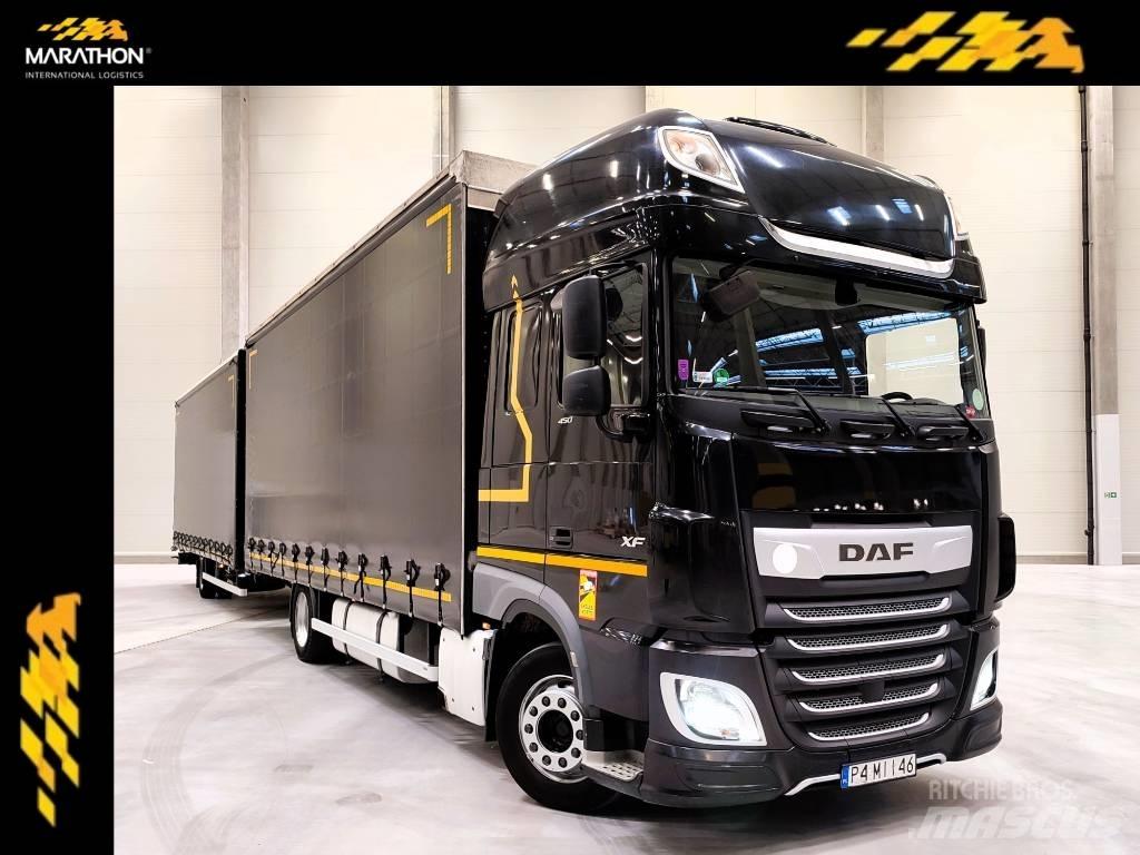 DAF XF 450 Брезентови камиони
