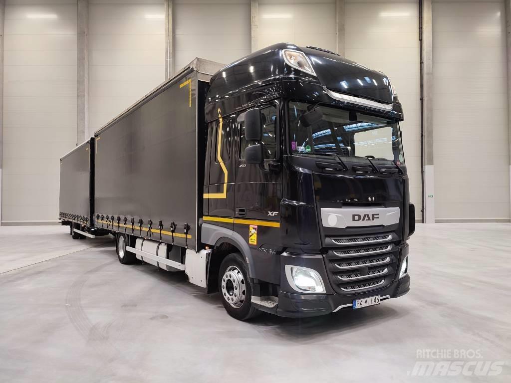 DAF XF 450 Брезентови камиони
