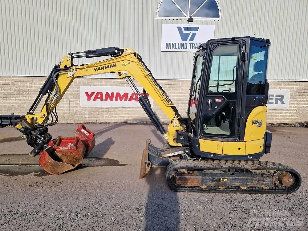 Yanmar Vio 33 Мини екскаватори < 7 т