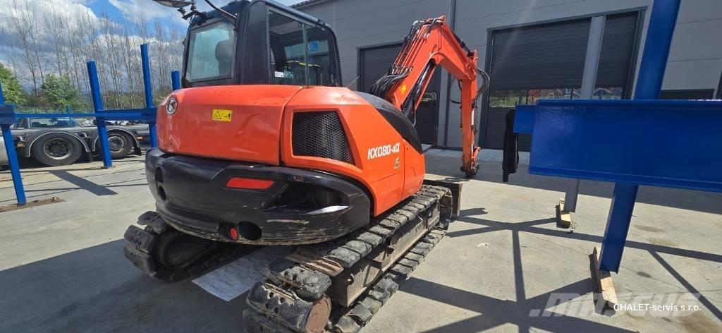 Kubota KX 080-4 CX Средни екскаватори 7т - 12т