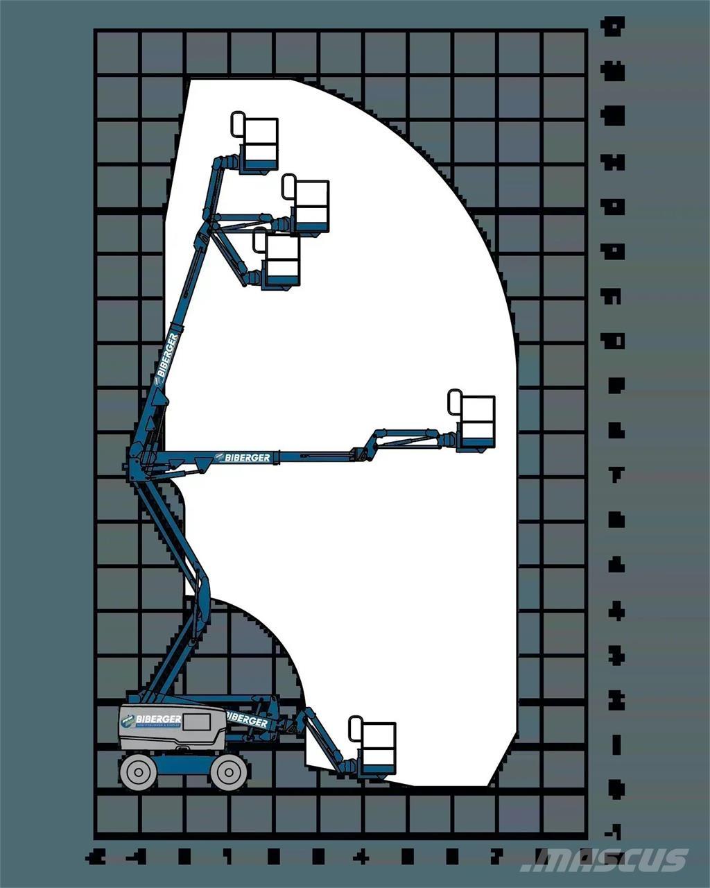 JLG E450AJ Съчленени стрелови подемници
