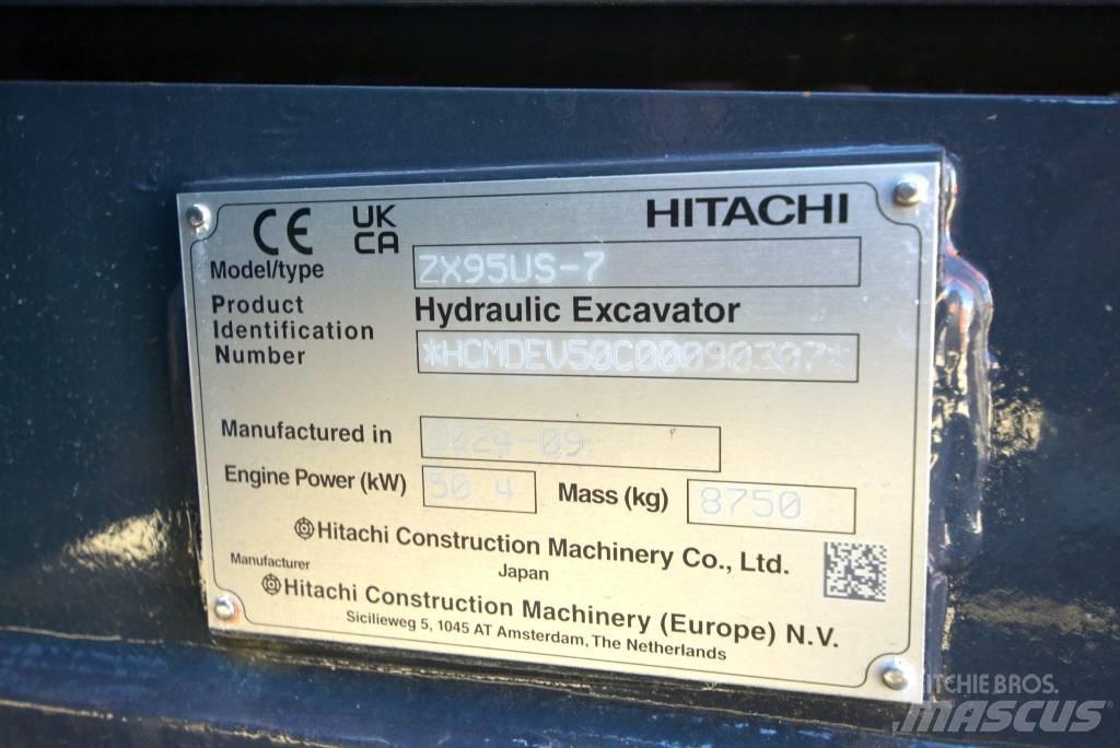Hitachi ZX 95 US-7 Средни екскаватори 7т - 12т