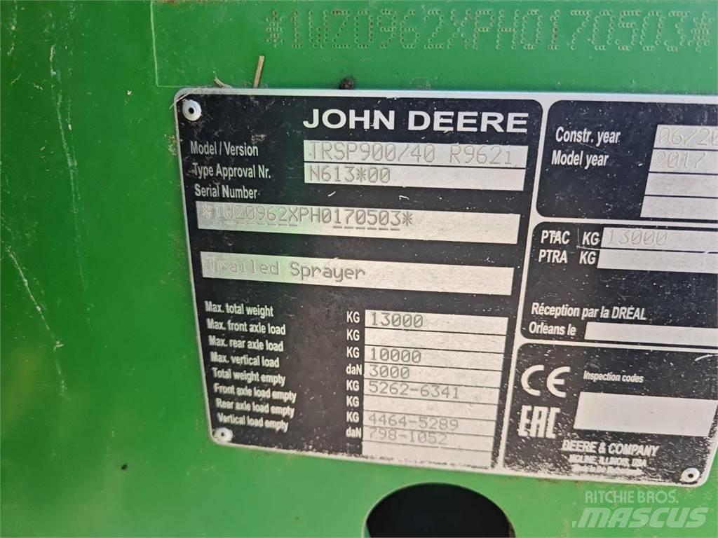 John Deere R962i Прикачни пръскачки
