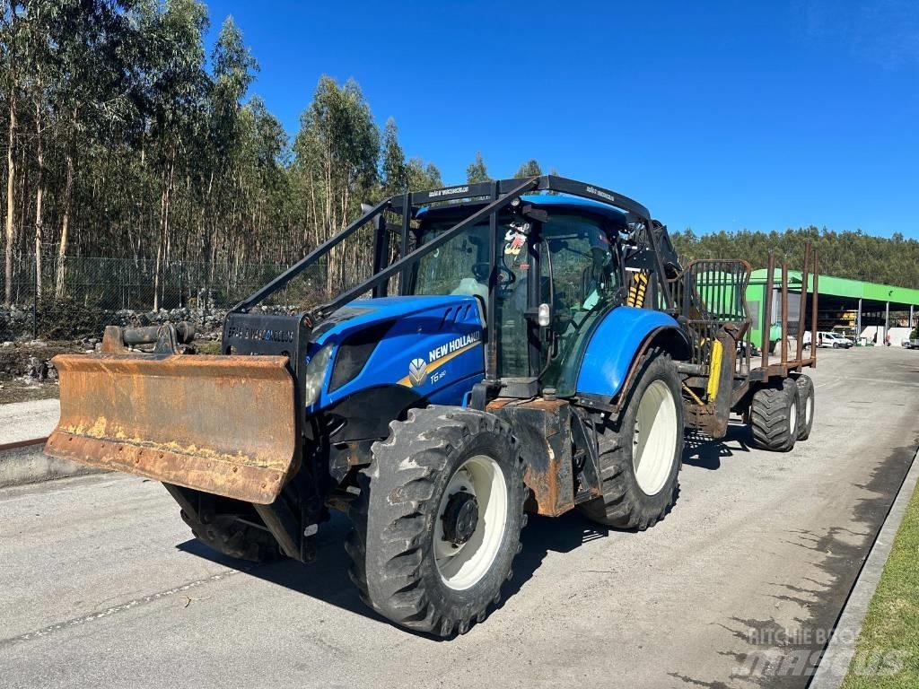 New Holland T 6.180 Форуардери