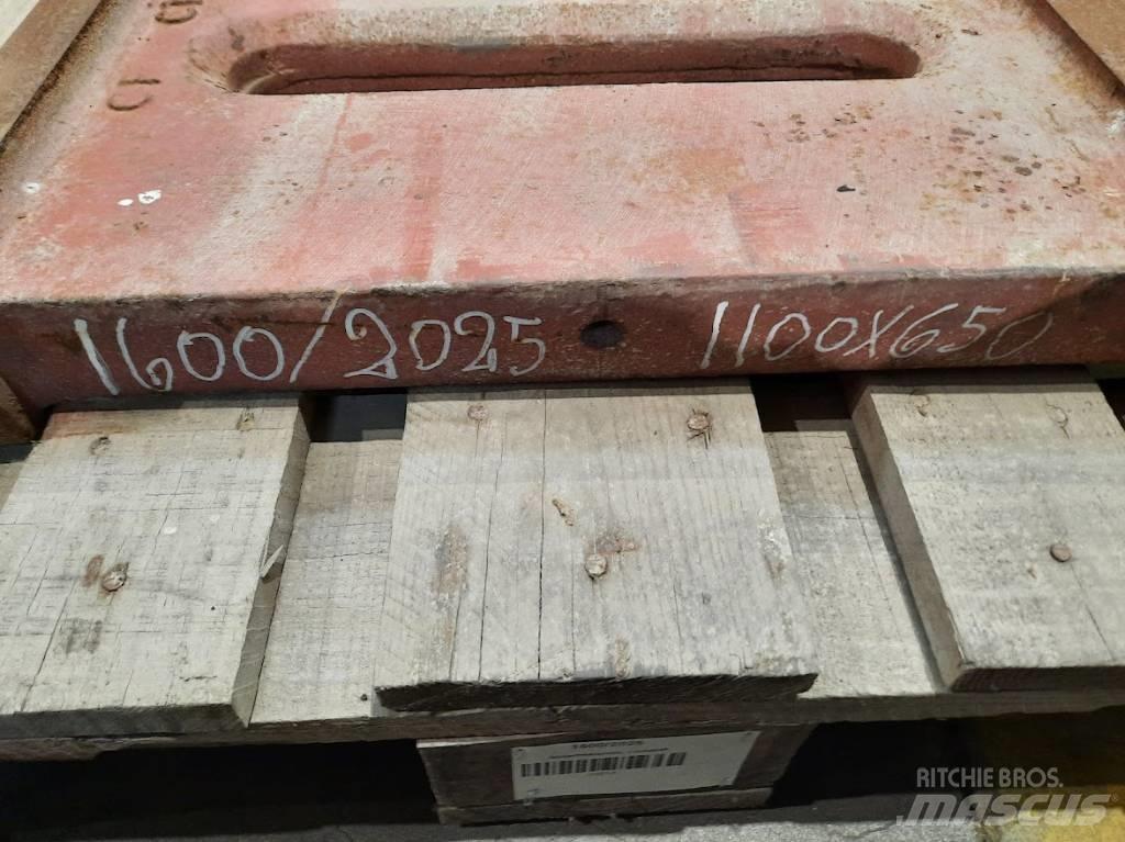 Pegson 1100x650 строителни трошачки
