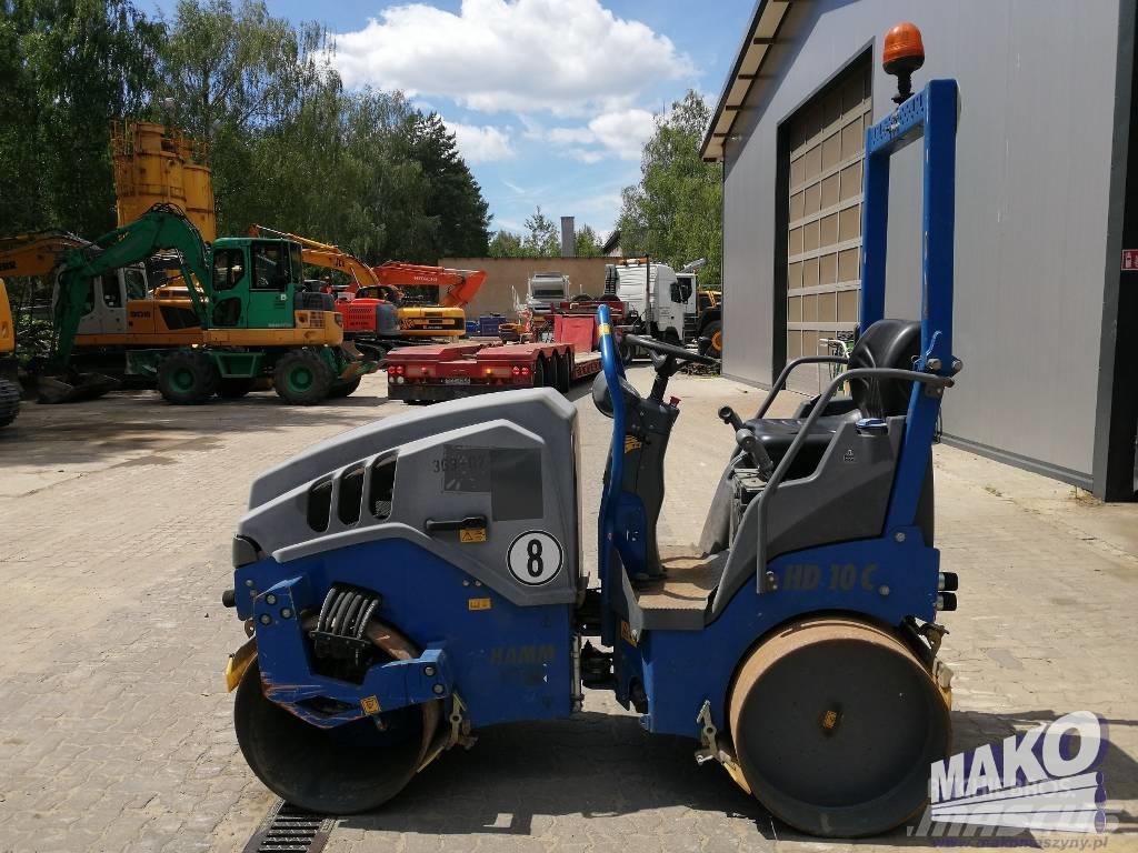 Hamm HD 10 C VV Двойни барабанни ролки
