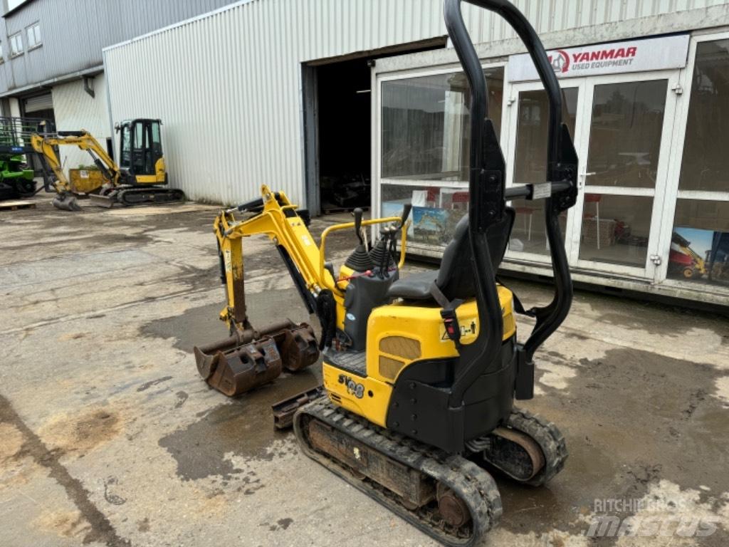 Yanmar SV08 (1C088) Мини екскаватори < 7 т