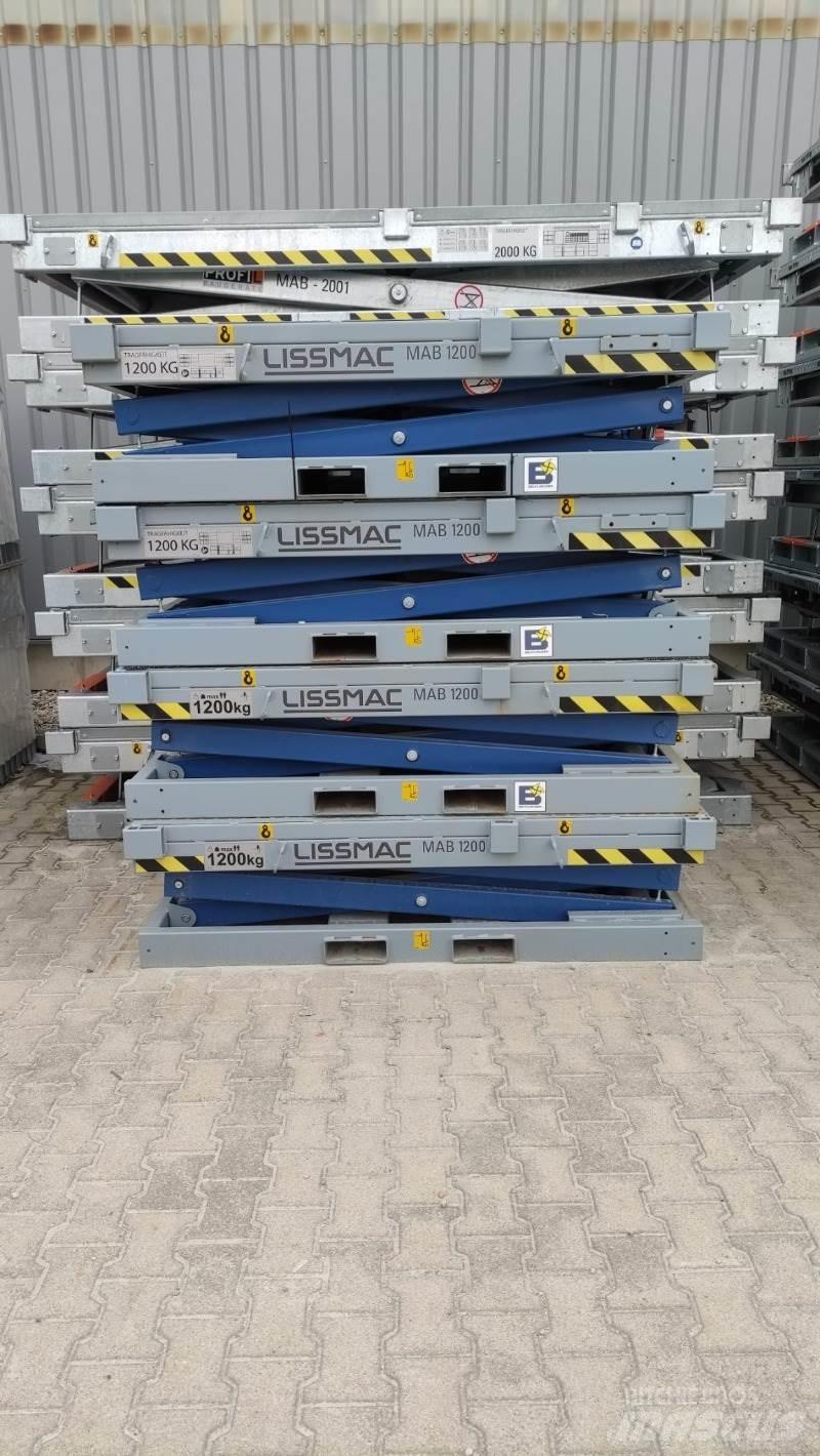 Lissmac MAB 1200 Ножични работни платформи
