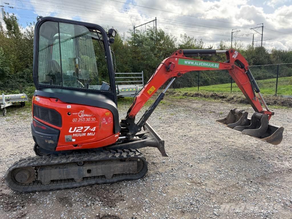 Kubota U 27-4 Мини екскаватори < 7 т
