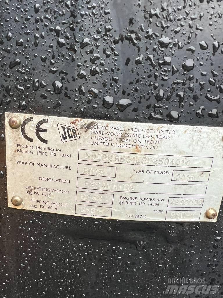 JCB 86 C-1 eco Средни екскаватори 7т - 12т