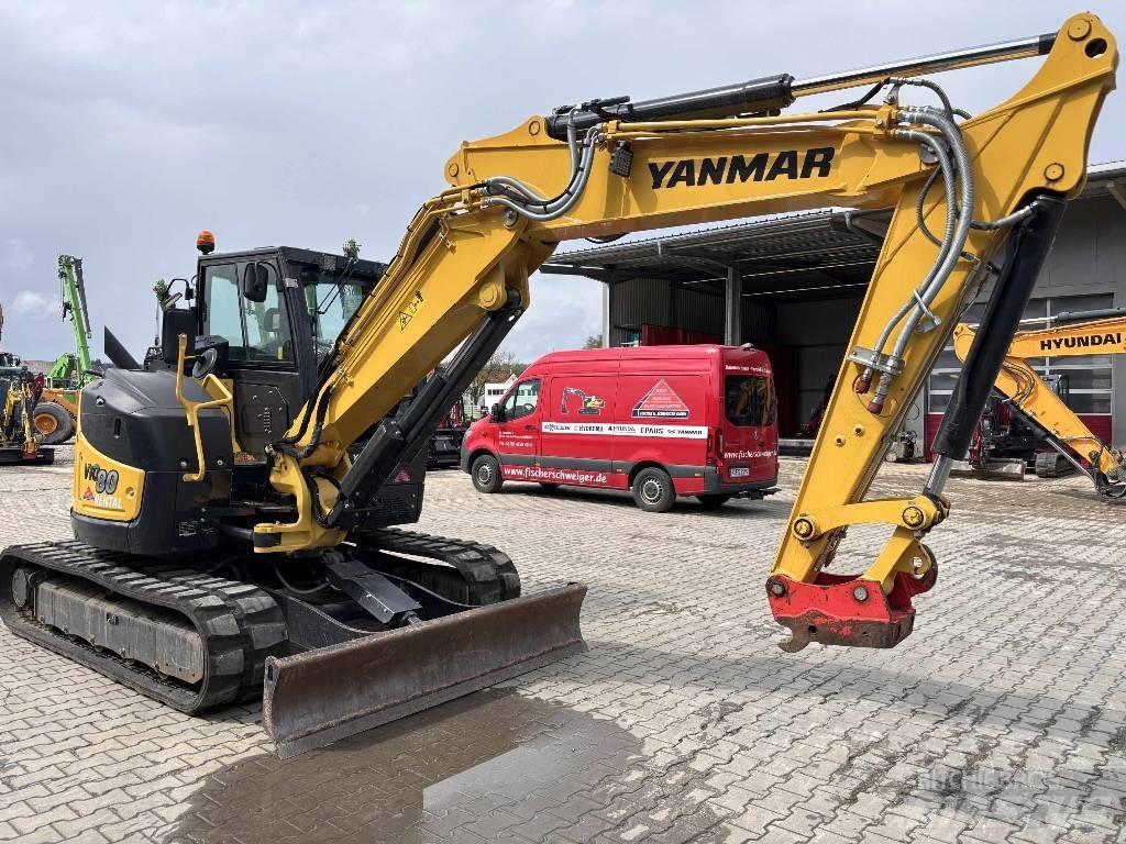 Yanmar VIO 80-2PB Средни екскаватори 7т - 12т