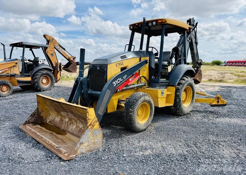 DEERE 310L EP Товарач със заден ексватор