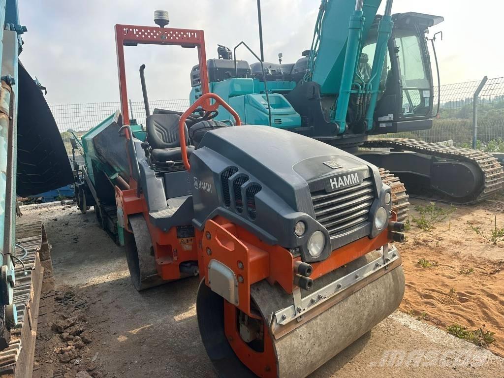 Hamm HD12VV Двойни барабанни ролки
