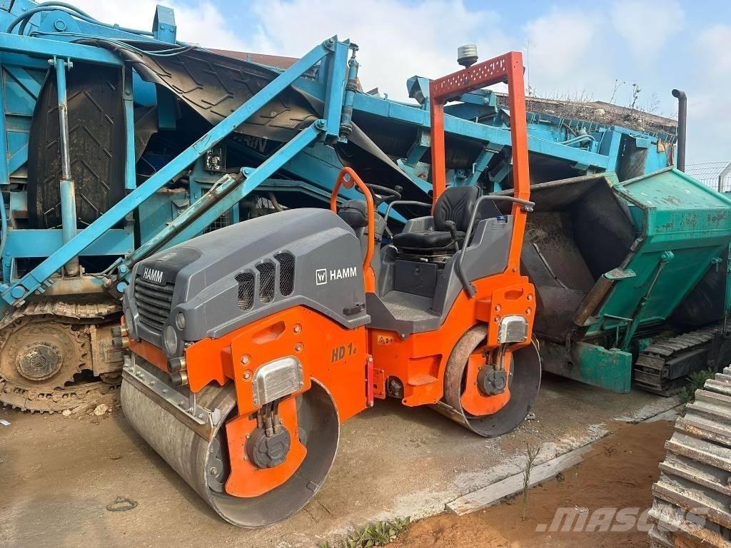 Hamm HD12VV Двойни барабанни ролки
