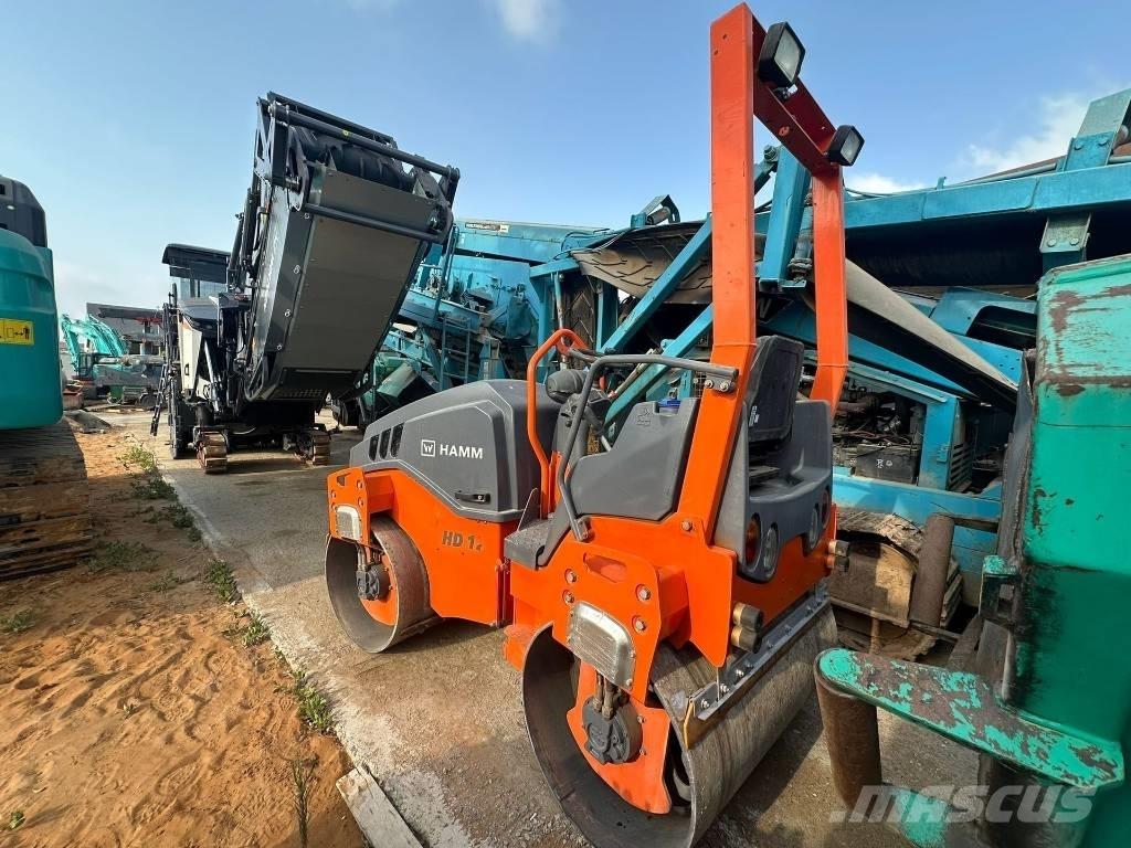Hamm HD12VV Двойни барабанни ролки
