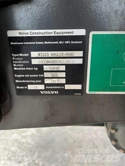 Volvo R60D Твърди самосвали
