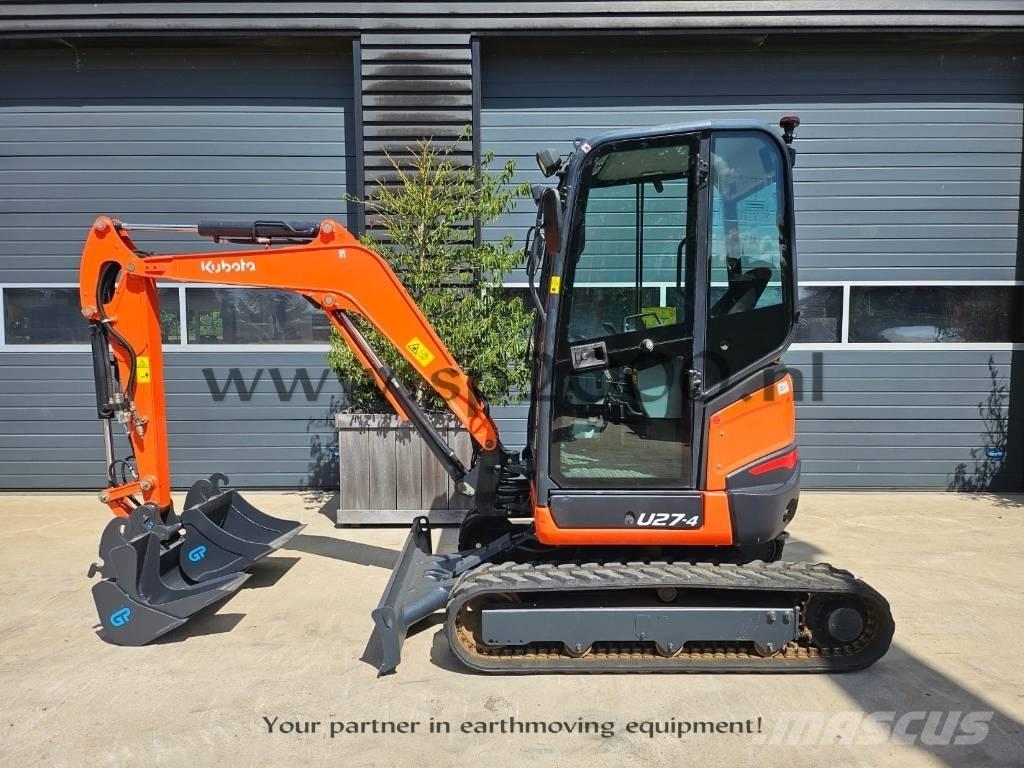Kubota U 27-4 Мини екскаватори < 7 т