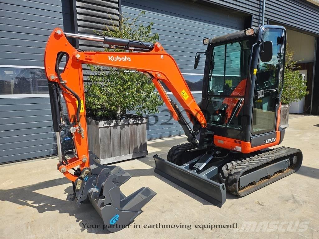 Kubota U 27-4 Мини екскаватори < 7 т