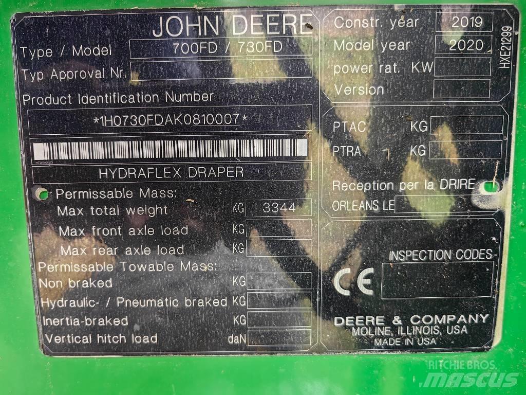 John Deere T 670 i Комбайни