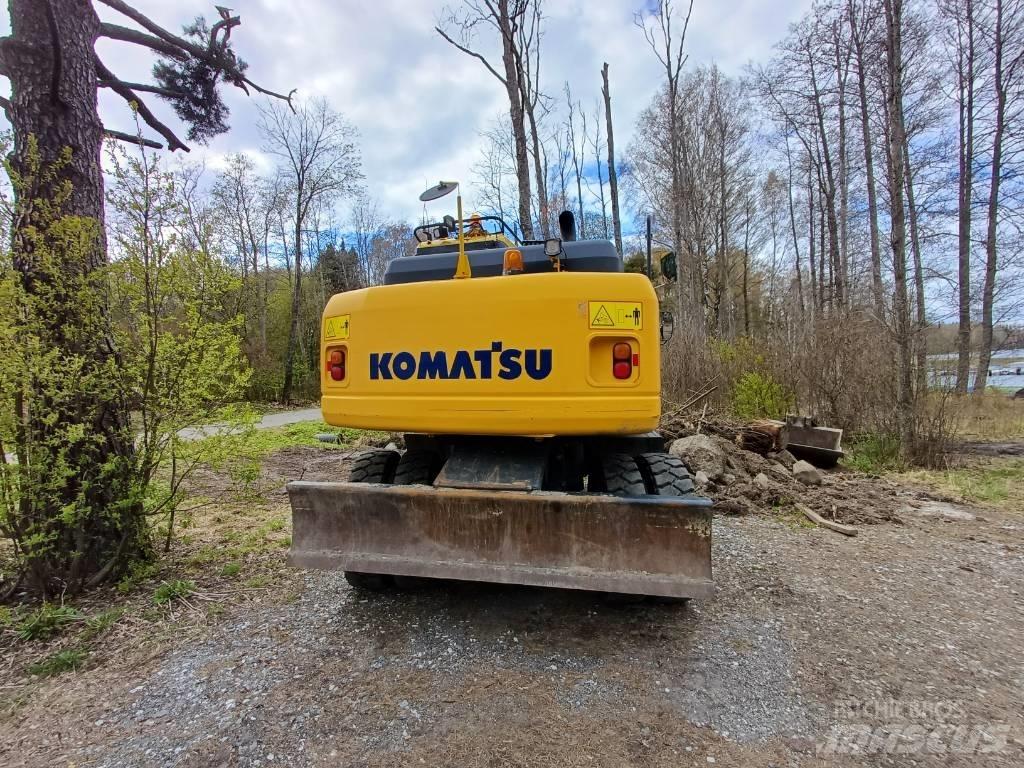 Komatsu PW 160-7E0 Колесни екскаватори