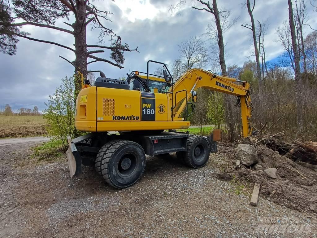 Komatsu PW 160-7E0 Колесни екскаватори