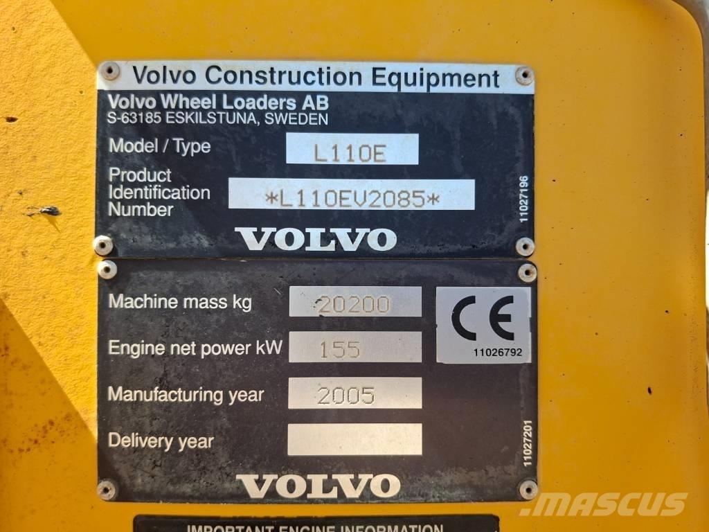 Volvo L 110 E Колесни товарачи
