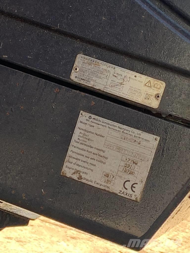 Hitachi ZX 140 W Колесни екскаватори